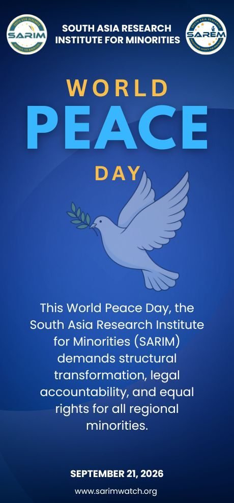 SOUTH ASIA RESEARCH INSTITUTE FOR MINORITIES